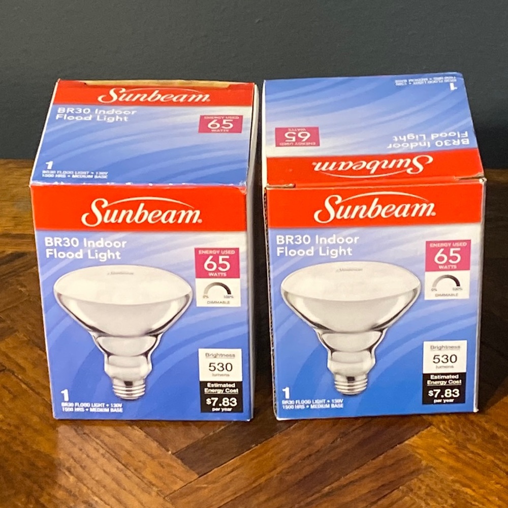 (2) Sunbeam Flood Lights